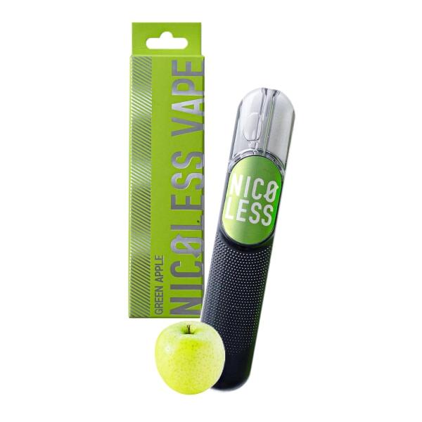 【送料無料】NICOLESS VAPE GREEN APPLE ニコレス ベイプ グリーンアップル ...