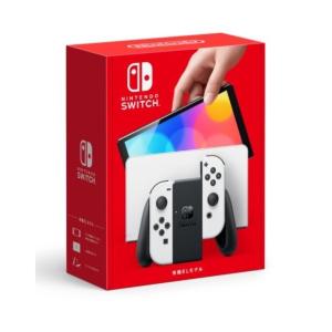 新型 スイッチ Nintendo Switch（有機ELモデル） Joy-Con(L)/(R) ホワイト HEG-S-KAAAA｜infinity2017
