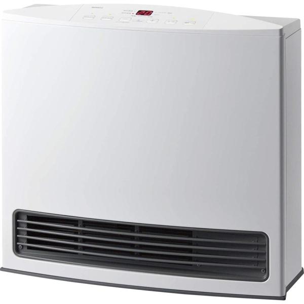 ノーリツ ガスファンヒーター GFH-4005S スノーホワイト 木造11畳/コンクリート15畳 都...