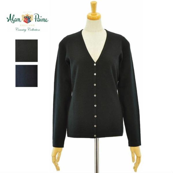 【30％OFF・返品交換不可】[メール便可]アランペイン J139X49 ジーロンラムウール Vネッ...