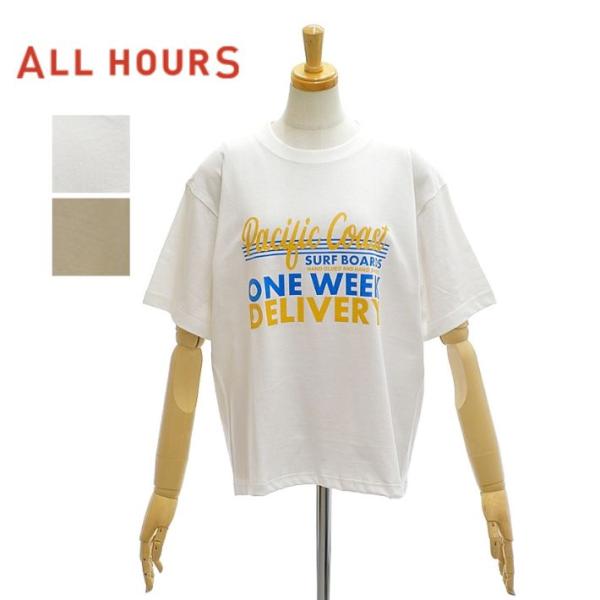 オールアワーズ コットンミディウェイト スタンダードショート スリーブTシャツ プリントTシャツ A...