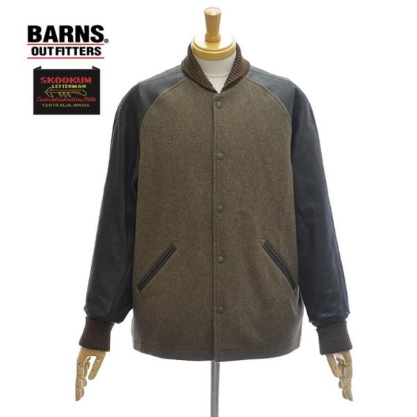 スクーカム×バーンズ BR-24395 カーコート メンズ BARNS OUT FITTERS Sk...