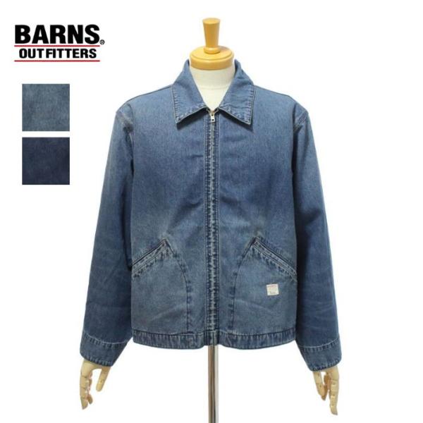 BIG MAC×バーンズ BR-26164 デニム ワークジャケット メンズ BARNS OUT F...