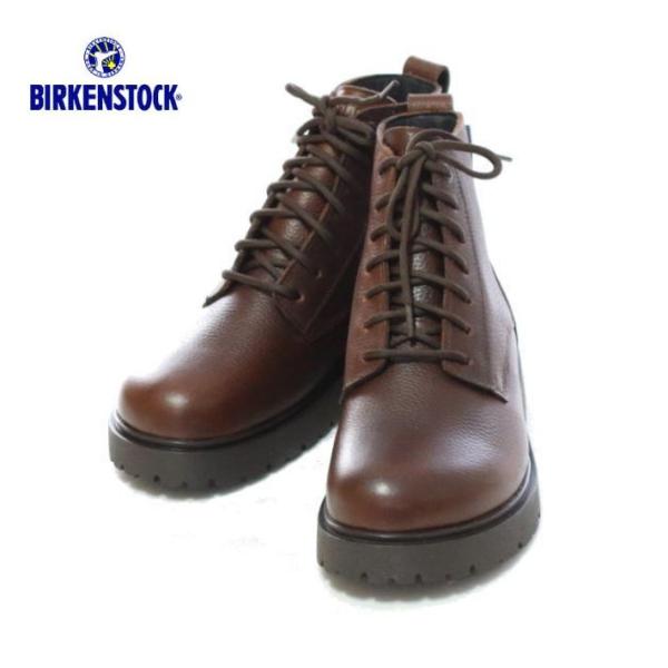 ビルケンシュトック ハイウッド レース ミッド メン ウォータープルーフ 1030943 チョコレー...