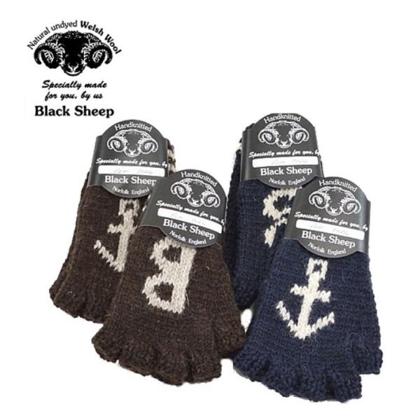 ブラックシープ SM08 フィンガーレスグローブ 手袋  メンズ BLACK SHEEP [メール便...