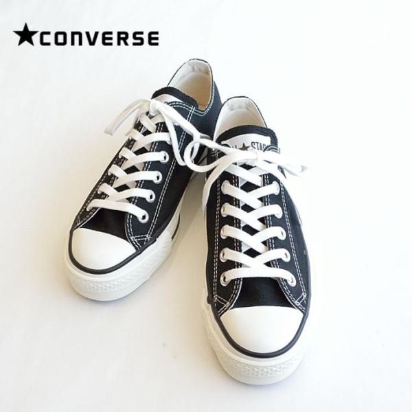 コンバース キャンバス オールスター J オックス 32167431 ブラック 黒 レディース メン...