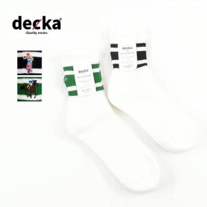 デカ decka quality socks by BRU NA BINNE 刺繍入り ショート丈 スケーターソックス 靴下 Skater Socks｜infinity