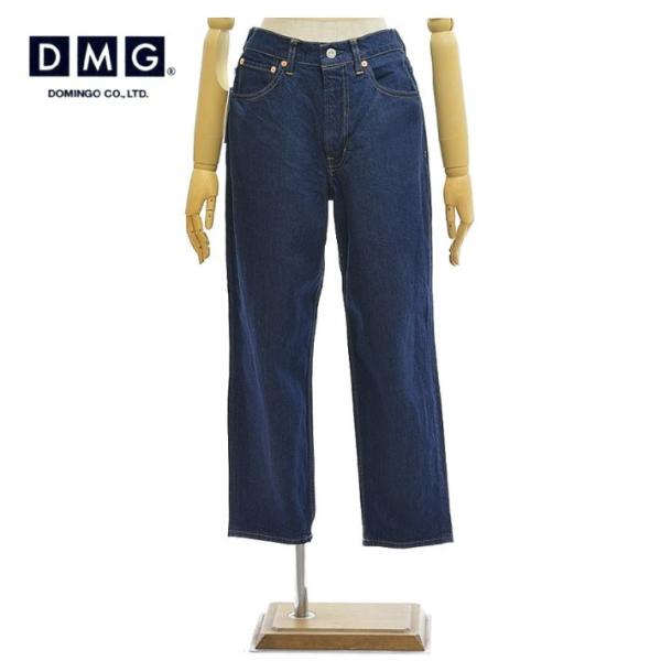 DMG 14-245C 29-8 綿ライクストレッチデニム イージーテーパードデニム レディース ド...
