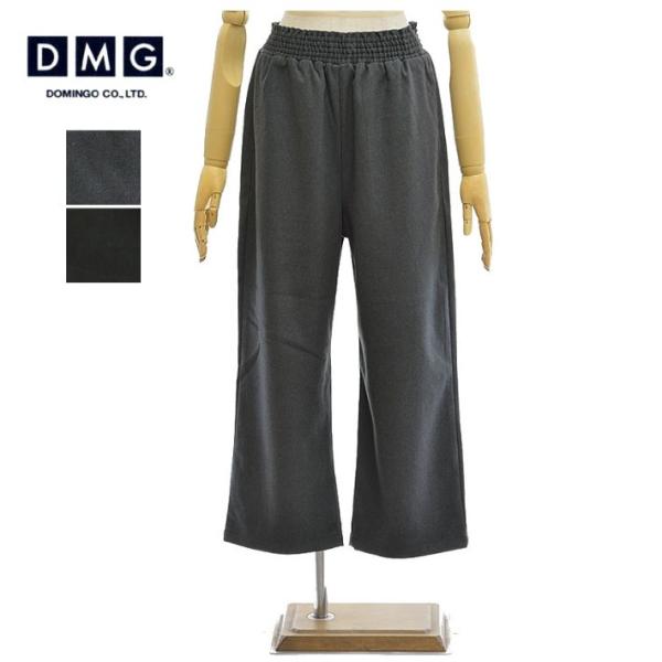 DMG 14-302Z ウールライクツイル プルオントラウザードミンゴ レディース