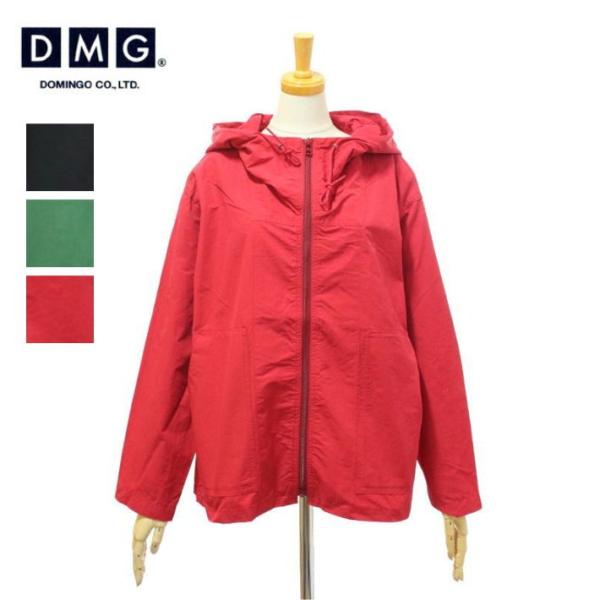 DMG 18-0653X N/Cポプリン マリンパーカー レディース ドミンゴ