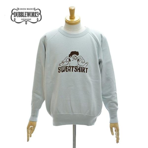 ダブルワークス 83003-03 "SWEATSHIRTS" ラフィシンカー裏毛 スウェットシャツ ...