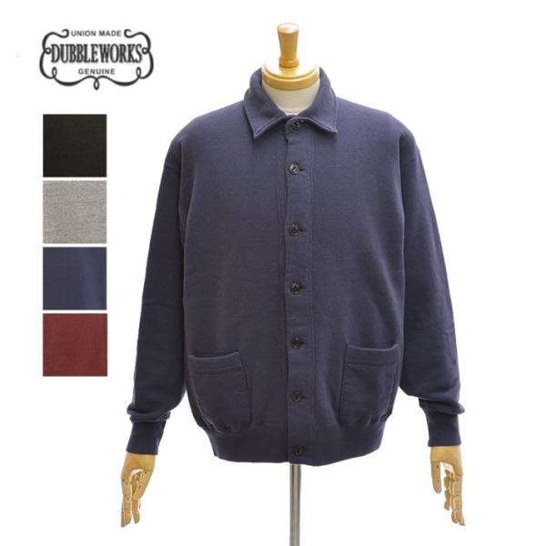 ダブルワークス 86016 吊り編み裏毛 スウェットジャケット メンズ DUBBLE WORKS "...