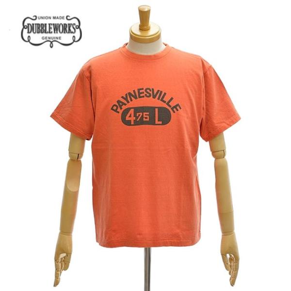 ダブルワークス 33005PD 「PAYNESVILLE」 19番手スラブ天竺 ピグメントダイ プリ...