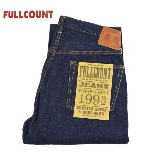 フルカウント 1101SS スパースムース ジーンズ ストレートデニム 11.5ozデニム インディ...
