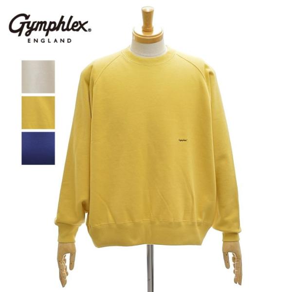 ジムフレックス GY-C0173TCF エアーライトフリーシー T/C クルーネック スウェット メ...