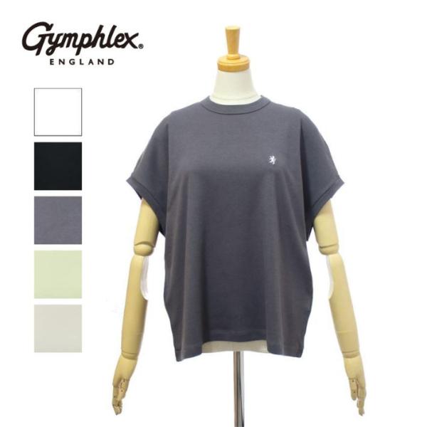 ジムフレックス GY-C0361FLK インターロック フレンチスリーブ Tシャツ レディース Gy...