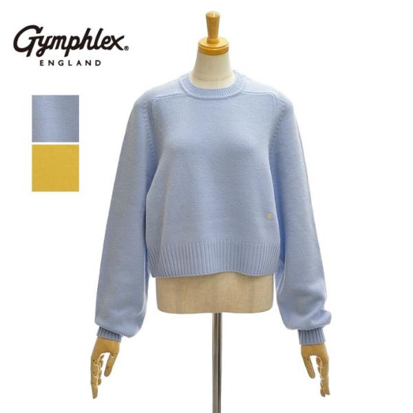 ジムフレックス GY-D0077FME クルーネックショートプルオーバーニット レディース Gymp...