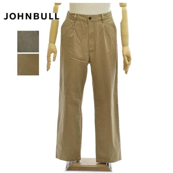 ジョンブル JM244P15 ライト モールスキン ワンタック イージーパンツ メンズ Johnbu...