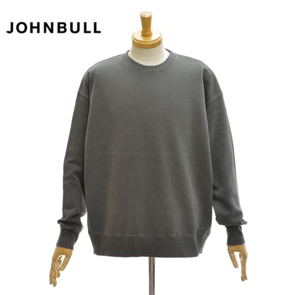 ジョンブル JM254C01 ピグメントダイ プルオーバー クルーネック スウェット メンズ Joh...