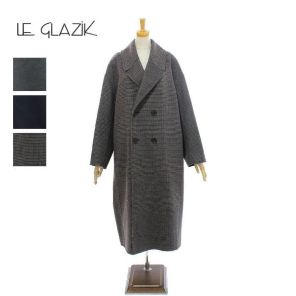 ル グラジック LG-A0451LWW ウール ダブルフェイス コート レディース Le glazi...