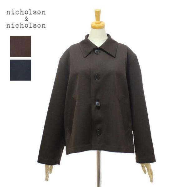 ニコルソンアンドニコルソン ウール ショートジャケット nicholson&amp;nicholson RO...