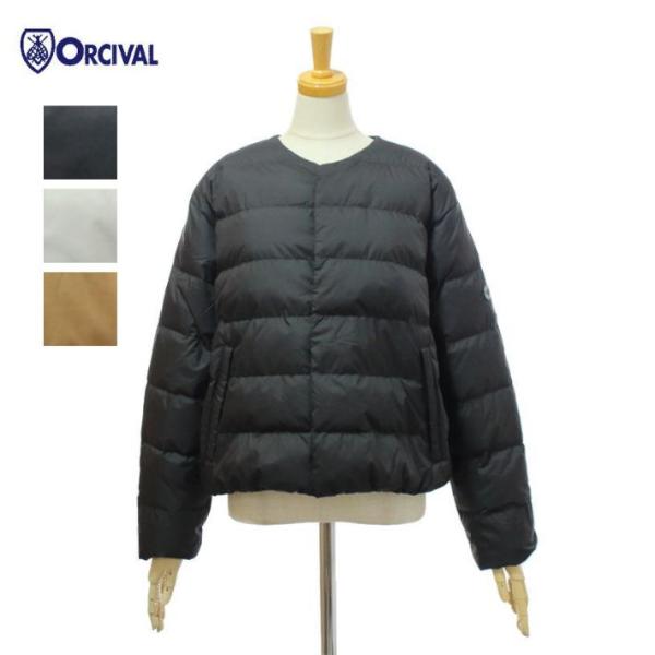 オーチバル・オーシバル OR-A0603DPR ポリエステルタフタ ラウンドネック ブルゾン レディ...