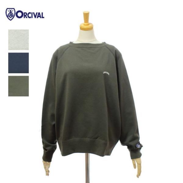 オーチバル・オーシバル OR-C0430MAZ ミニフレンチテリー ボートネック スウェット メンズ...