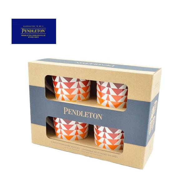 ペンドルトン XC710 セラミックマグカップ 4つセット 磁器 カップ コップ ギフト キャンプ ...