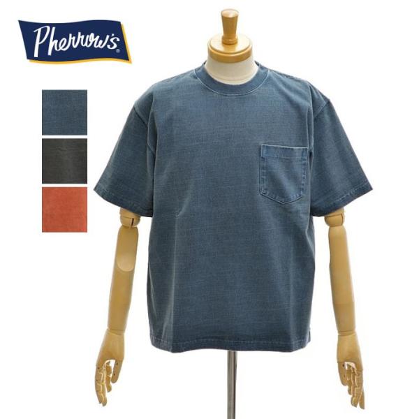 フェローズ PHPT ポケットTシャツ クルーネック 半袖 ピグメント加工 メンズ  TEE PHE...