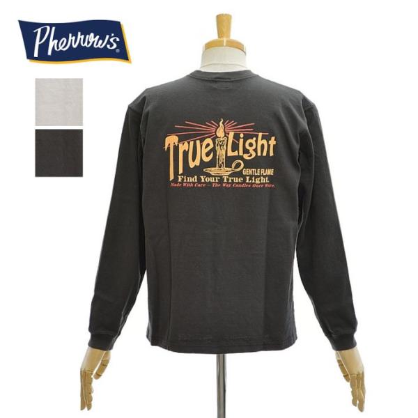 フェローズ 26S-PLT3 Tシャツ プリント ロンT 長袖 オリジナル天竺 ヘビーウェイト メン...