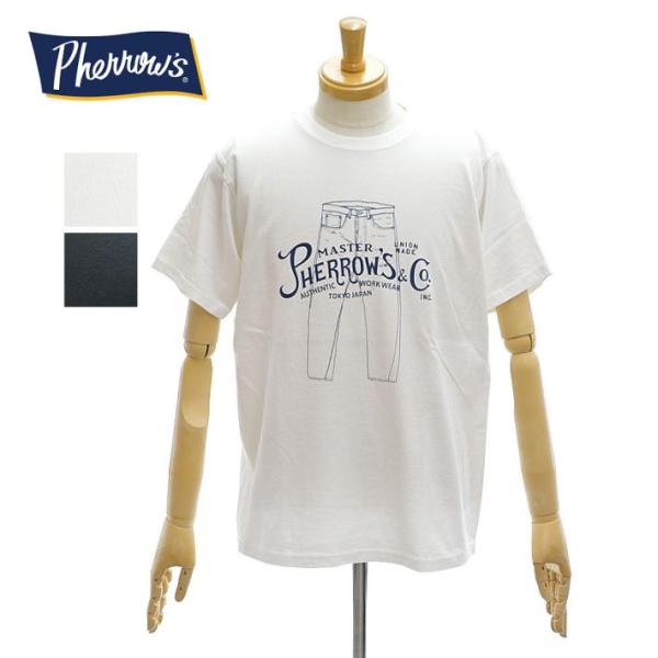 フェローズ 26S-PT3 プリントTシャツ クルーネック 半袖 メンズ  TEE PHERROW'...