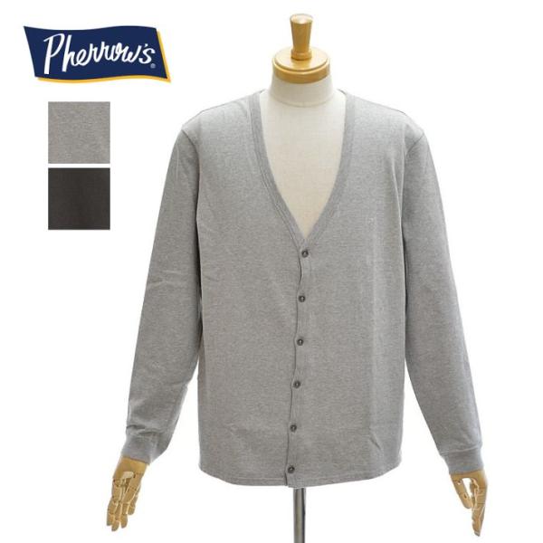 フェローズ PCC1 カーディガン ワンポイント 長袖 メンズ LONG SLEEVE PHERRO...