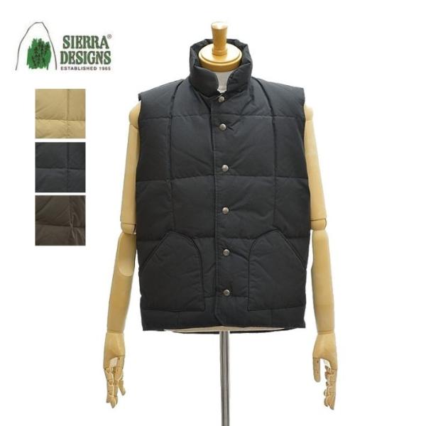シェラデザインズ 7981 ダウンシエラベスト 60/40クロス メンズ DOWN SIERRA V...