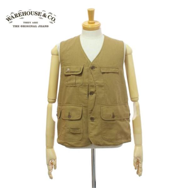 ウエアハウス Lot.2201 ゲートウェイ フィッシングベスト メンズ WAREHOUSE GAT...
