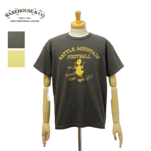 ウエアハウス Lot.4064 「BATTLE MOUNTAIN」2ND-HAND セコハン Tシャ...
