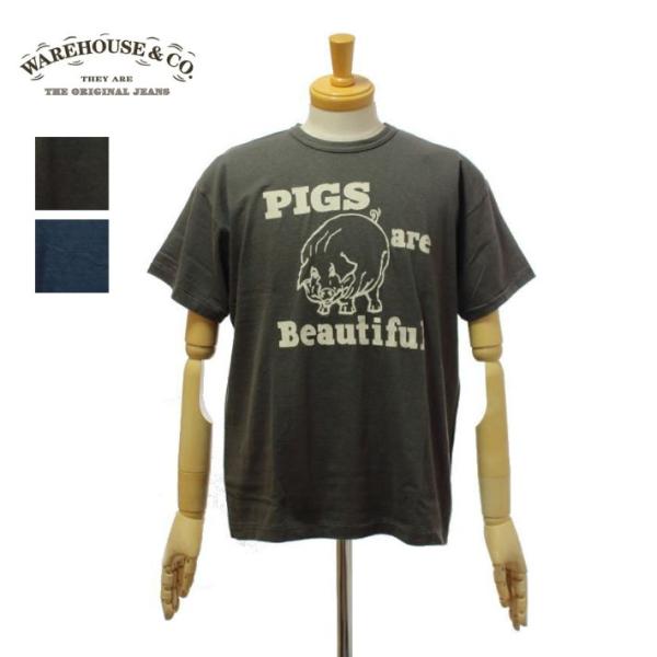 ウエアハウス Lot.4064「PIGS ARE BEAUTIFUL」2ND-HAND セコハン T...