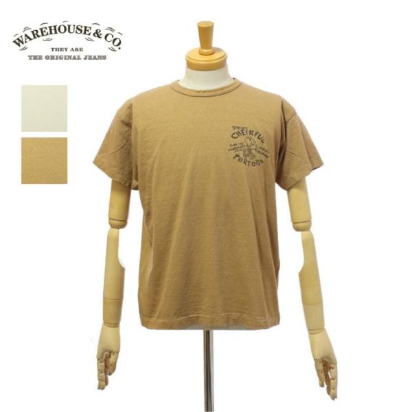 ウエアハウス Lot.4064 「TORTOISE」2ND-HAND セコハン Tシャツ クルーネッ...