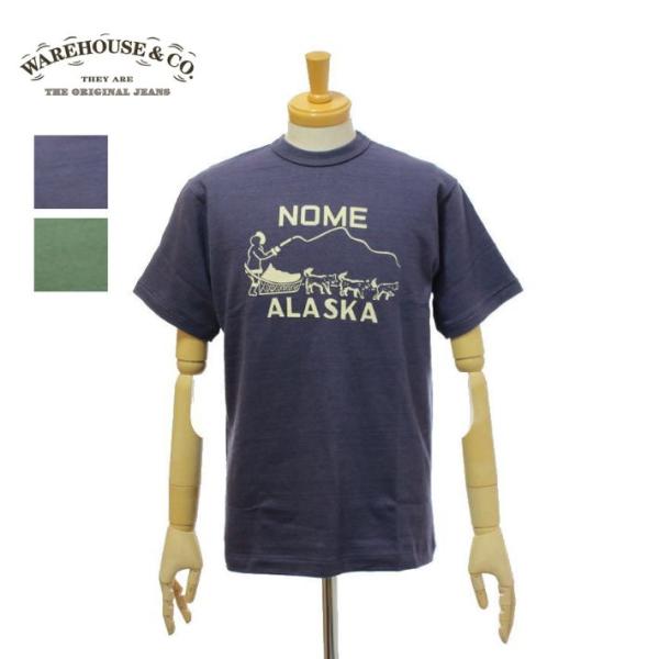 ウエアハウス Lot.4601「NOME」Tシャツ クルーネック 半袖 ノンウォッシュ メンズ WA...