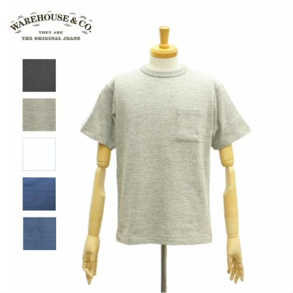 ウエアハウス Lot 4601 無地 半袖 ポケットT メンズ WAREHOUSE [メール便可]