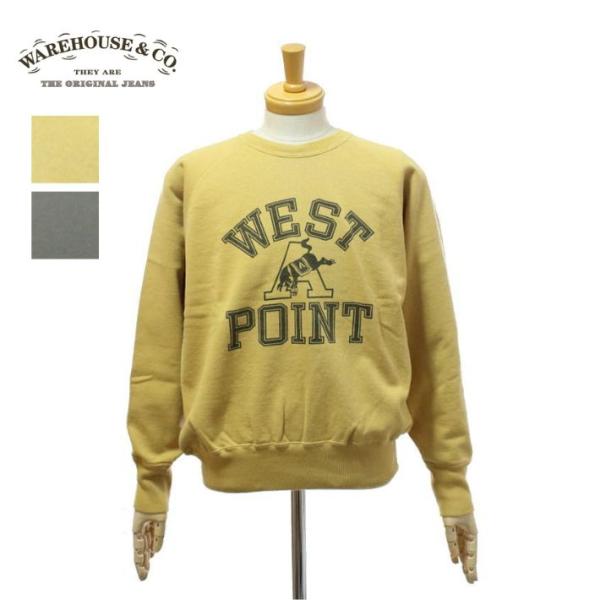 ウエアハウス Lot.461「WEST POINT」2ND-HAND セコハン 長袖 スウェット ト...