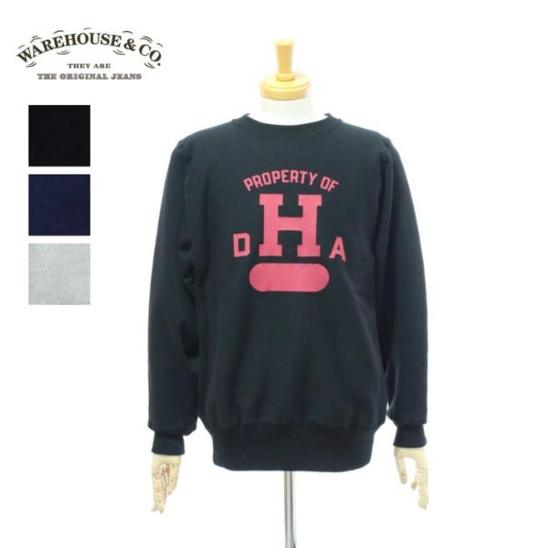 ウエアハウス Lot 483 「DHA」  リバースウィーブ スウェット メンズ WAREHOUSE