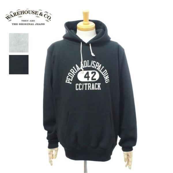 ウエアハウス Lot 484 「PEORIA」  リバースウィーブ スウェットパーカー メンズ WA...