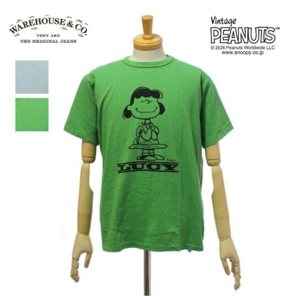 ウエアハウス YP126S-3「I DON'T CARE」Tシャツ クルーネック 半袖 メンズ WA...