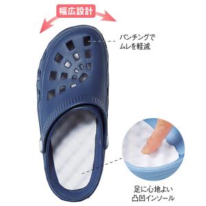 ナースシューズ 白 黒 疲れにくい 船底 サン...の詳細画像1