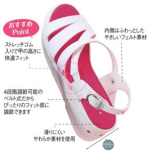 ナースシューズ 白 黒 疲れにくい スニーカー...の詳細画像1