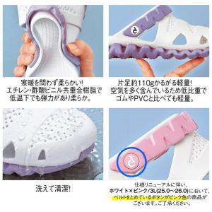 ナースシューズ 白 黒 疲れにくい スニーカー...の詳細画像3