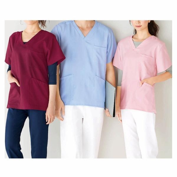 ストレッチスクラブ上衣(男女兼用)_TB