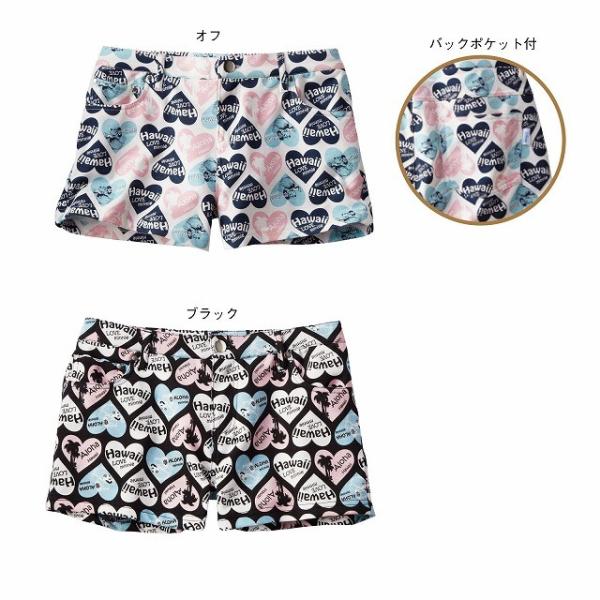 大特価品★[ディズニー]ミニ裏毛ミニーデニム風ショートパンツ