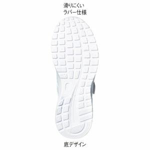 ナースシューズ 白 黒 疲れにくい スニーカー...の詳細画像4