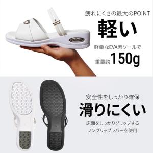 ナースシューズ 白 黒 疲れにくい スニーカー...の詳細画像2